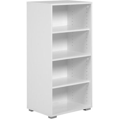 Mid.you , Weiß , Holzwerkstoff , 3 Fächer , 46x96.5x33.5 cm , erweiterbar , Kleinmöbel, Regale, Bücherregale Mid.you , Weiß , Holzwerkstoff , 3 Fächer , 46x96.5x33.5 cm , erweiterbar , Kleinmöbel, Regale, Bücherregale
