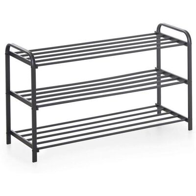 Mid.you , Schwarz , Metall , 3 Fächer , 89x49x29 cm , stehend , Mid.you , Schwarz , Metall , 3 Fächer , 89x49x29 cm , stehend ,