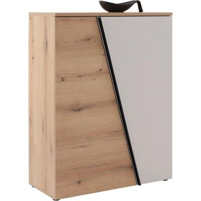 Möbelix , Eichefarben, Kaschmir , Holzwerkstoff , 5 Fächer , 90x121.5x40 cm , Möbelix , Eichefarben, Kaschmir , Holzwerkstoff , 5 Fächer , 90x121.5x40 cm ,
