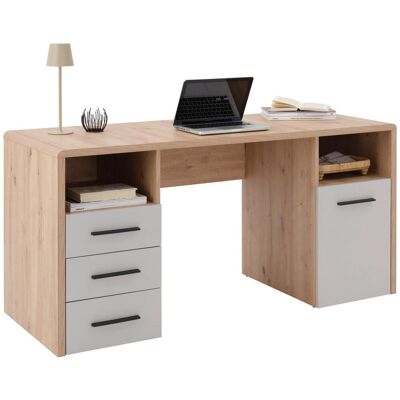 Möbelix , Kaschmir, Eiche Artisan , Holzwerkstoff , 3 Schublade(n) Schubladen , 150x75.5x60 cm , Regal , Büromöbel, Schreibtische, Schreibtische Möbelix , Kaschmir, Eiche Artisan , Holzwerkstoff , 3 Schublade(n) Schubladen , 150x75.5x60 cm , Regal , Büromöbel, Schreibtische, Schreibtische