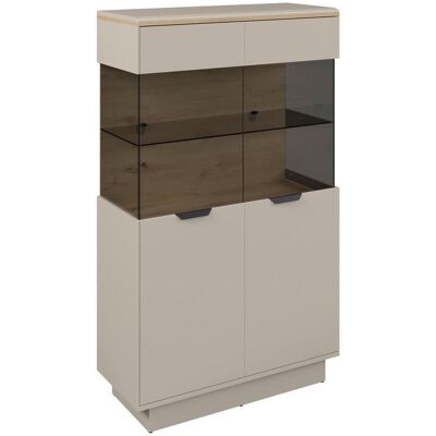Möbelix , Kaschmir, Eiche Artisan , Glas, Holzwerkstoff , 2 Fächer , 88.5x148.3x37 cm , Kleinmöbel, Kommoden, Highboards Möbelix , Kaschmir, Eiche Artisan , Glas, Holzwerkstoff , 2 Fächer , 88.5x148.3x37 cm , Kleinmöbel, Kommoden, Highboards