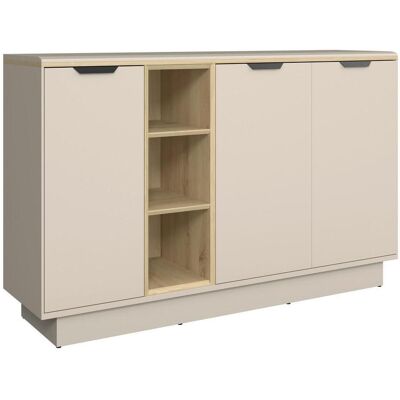 Möbelix , Kaschmir, Eiche Artisan , Holzwerkstoff , 6 Fächer , 138.9x87.4x37 cm , Kleinmöbel, Kommoden, Sideboards Möbelix , Kaschmir, Eiche Artisan , Holzwerkstoff , 6 Fächer , 138.9x87.4x37 cm , Kleinmöbel, Kommoden, Sideboards