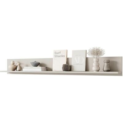 P & B , Beige, Kaschmir , Holzwerkstoff , 138.5x18x12 cm , FSC , Kleinmöbel, Regale, Wandregale & Hängeregale, Wandboards P & B , Beige, Kaschmir , Holzwerkstoff , 138.5x18x12 cm , FSC , Kleinmöbel, Regale, Wandregale & Hängeregale, Wandboards