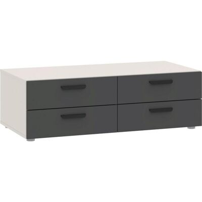 Möbelix , Anthrazit, Kaschmir , Holzwerkstoff , 4 Schublade(n),4 Schublade(n) Schubladen , 110.7x35x51.9 cm , Schlafzimmer, Kleiderschränke, Kleiderschrank Zubehör, Schubladen Möbelix , Anthrazit, Kaschmir , Holzwerkstoff , 4 Schublade(n),4 Schublade(n) Schubladen , 110.7x35x51.9 cm , Schlafzimmer, Kleiderschränke, Kleiderschrank Zubehör, Schubladen