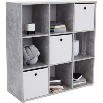 Möbelix , Grau , Holzwerkstoff , 0 Schublade(n) Schubladen , 105.5x107.3x35.5 cm , Typenauswahl, stehend , Kleinmöbel, Regale, Bücherregale Möbelix , Grau , Holzwerkstoff , 0 Schublade(n) Schubladen , 105.5x107.3x35.5 cm , Typenauswahl, stehend , Kleinmöbel, Regale, Bücherregale