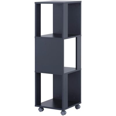Möbelix , Anthrazit , Kunststoff , 34x111x34 cm , Kleinmöbel, Regale, Bücherregale Möbelix , Anthrazit , Kunststoff , 34x111x34 cm , Kleinmöbel, Regale, Bücherregale