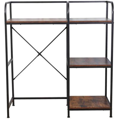 Homezone , Braun, Schwarz , Metall, Holzwerkstoff , Holzoptik , 117.5x45x127 cm , Badezimmer, Badezimmermöbel, Badezimmerregale, Waschmaschinenschränke Homezone , Braun, Schwarz , Metall, Holzwerkstoff , Holzoptik , 117.5x45x127 cm , Badezimmer, Badezimmermöbel, Badezimmerregale, Waschmaschinenschränke