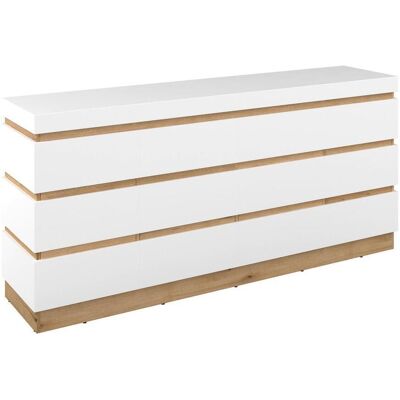 Sconto Calabria Weiß Sideboard - Sideboard Sconto Calabria Weiß Sideboard - Sideboard