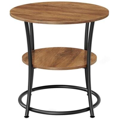 Mid.you , Braun, Schwarz , Metall, Holzwerkstoff , rund , 55x55x55 cm , kombinierbar mit Multifunktionsständer , Mid.you , Braun, Schwarz , Metall, Holzwerkstoff , rund , 55x55x55 cm , kombinierbar mit Multifunktionsständer ,