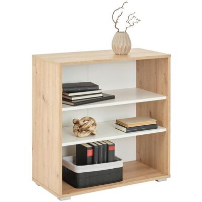 Möbelix , Weiß, Eiche Artisan , Holzwerkstoff , 2 Fächer , 71.4x75x33.2 cm , Beimöbel erhältlich , Kleinmöbel, Regale, Bücherregale Möbelix , Weiß, Eiche Artisan , Holzwerkstoff , 2 Fächer , 71.4x75x33.2 cm , Beimöbel erhältlich , Kleinmöbel, Regale, Bücherregale