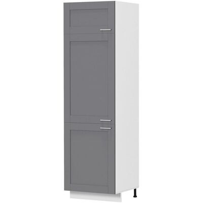 VCM Colura Küchenschrank - 207x60x57cm, Schwarz-Weiß VCM Colura Küchenschrank - 207x60x57cm, Schwarz-Weiß