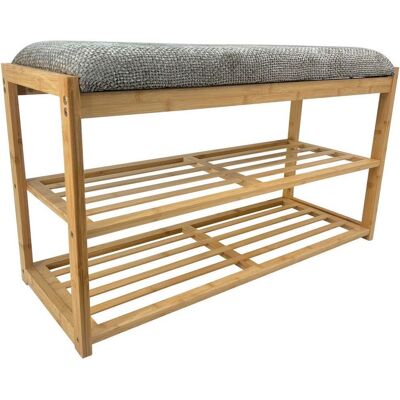 Möbelix , Grau, Naturfarben , Textil, Naturmaterialien, Holzwerkstoff , 80x45x30 cm , Bsci , Garderobe, Schuhaufbewahrung, Schuhregale Möbelix , Grau, Naturfarben , Textil, Naturmaterialien, Holzwerkstoff , 80x45x30 cm , Bsci , Garderobe, Schuhaufbewahrung, Schuhregale