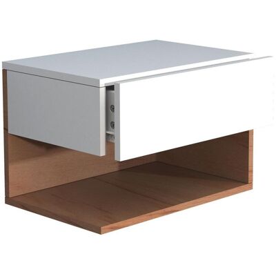 Livetastic , Weiß, Eichefarben , Holzwerkstoff , 1 Schublade(n) Schubladen , 45x30x32 cm , Livetastic , Weiß, Eichefarben , Holzwerkstoff , 1 Schublade(n) Schubladen , 45x30x32 cm ,