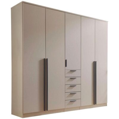 James Wood , Kaschmir , Holzwerkstoff , 4 Fächer , 5 Schublade(n) Schubladen , 225x210x52 cm , James Wood , Kaschmir , Holzwerkstoff , 4 Fächer , 5 Schublade(n) Schubladen , 225x210x52 cm ,
