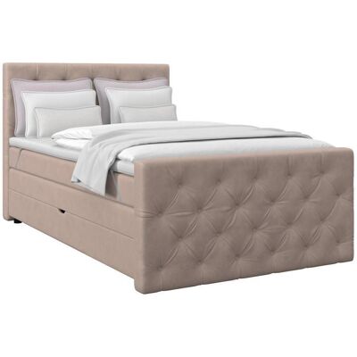 James Wood , Beige , Textil , H2 , 7-Zonen , 140x200 cm , gepolstertes Kopfteil, Topper durchgehend, in verschiedenen Größen erhältlich, Matratze in verschiedenen Härtegraden erhältlich , James Wood , Beige , Textil , H2 , 7-Zonen , 140x200 cm , gepolstertes Kopfteil, Topper durchgehend, in verschiedenen Größen erhältlich, Matratze in verschiedenen Härtegraden erhältlich ,