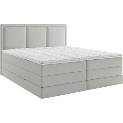 Mid.you , Hellgrau , Textil, Holzwerkstoff , H2 + H3 , 7-Zonen , 200x200 cm , Bettkasten, gepolstertes Kopfteil, Topper durchgehend, Wendematratze mit unterschiedlichen Härtegraden, in verschiedenen Größen erhältlich , Mid.you , Hellgrau , Textil, Holzwerkstoff , H2 + H3 , 7-Zonen , 200x200 cm , Bettkasten, gepolstertes Kopfteil, Topper durchgehend, Wendematratze mit unterschiedlichen Härtegraden, in verschiedenen Größen erhältlich ,