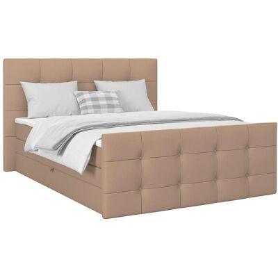 Möbelix , Beige , Holz, Holzwerkstoff , Buche, Kiefer,Buche, Kiefer , H2 , 7-Zonen , 160x200 cm , gepolstertes Kopfteil, Federkernmatratze , Möbelix , Beige , Holz, Holzwerkstoff , Buche, Kiefer,Buche, Kiefer , H2 , 7-Zonen , 160x200 cm , gepolstertes Kopfteil, Federkernmatratze ,