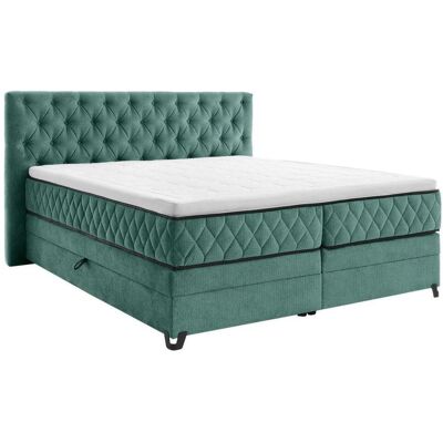 James Wood , Türkis , Holz, Textil, Holzwerkstoff , H2 + H3 , 180x200 cm , Bettkasten, gepolstertes Kopfteil, Federkernmatratze, Stoffauswahl, Topper durchgehend, Matratze geteilt , James Wood , Türkis , Holz, Textil, Holzwerkstoff , H2 + H3 , 180x200 cm , Bettkasten, gepolstertes Kopfteil, Federkernmatratze, Stoffauswahl, Topper durchgehend, Matratze geteilt ,
