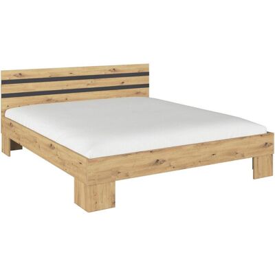 Möbelix , Grau, Eiche Artisan , Holzwerkstoff , 180x200 cm , Blauer Engel, Goldenes M, Made in Germany , Möbelix , Grau, Eiche Artisan , Holzwerkstoff , 180x200 cm , Blauer Engel, Goldenes M, Made in Germany ,
