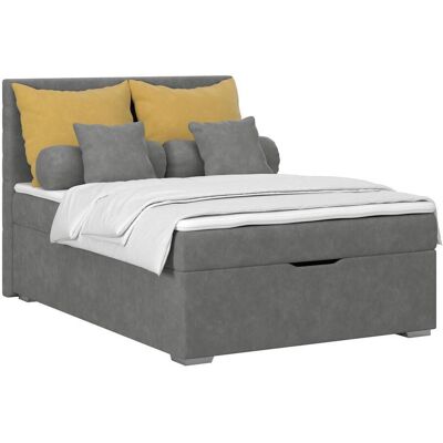 Möbelix , Graphitfarben , Textil , H3 , 120x200 cm , Bettkasten , Möbelix , Graphitfarben , Textil , H3 , 120x200 cm , Bettkasten ,