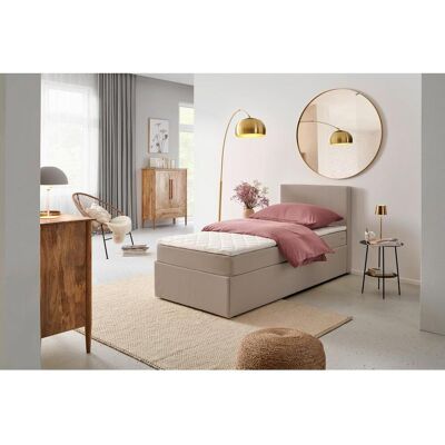 P & B Bett - 90x200cm - Sand - Kontinental / Box / Amerikanisch P & B Bett - 90x200cm - Sand - Kontinental / Box / Amerikanisch
