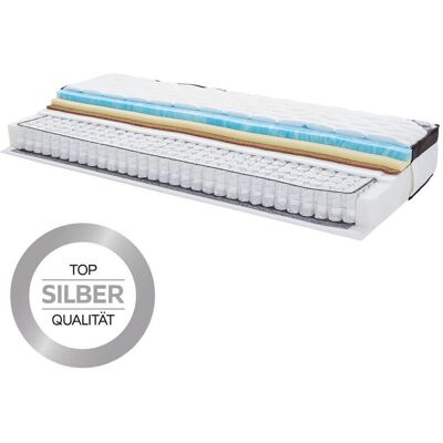 ELLE Ele , Weiß , Textil , H3 , Füllung: Vlies , rechteckig , 90x200 cm , Bezug abnehmbar/waschbar, Ober- und Unterseite versteppt, für Hausstauballergiker geeignet, optimale Belüftung, atmungsaktiv, schadstoffgeprüft, alternative Größen erhältlich, Bezug ELLE Ele , Weiß , Textil , H3 , Füllung: Vlies , rechteckig , 90x200 cm , Bezug abnehmbar/waschbar, Ober- und Unterseite versteppt, für Hausstauballergiker geeignet, optimale Belüftung, atmungsaktiv, schadstoffgeprüft, alternative Größen erhältlich, Bezug