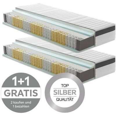 Primatex , Weiß , Textil , H4 , Füllung: Polyester , 90x200 cm , ISO 9001, Textiles Vertrauen - Oeko-Tex®, Fsc, CE, Made in Turkey , Bezug abnehmbar/waschbar, Ober- und Unterseite versteppt, atmungsaktiv, antibakteriell, orthopädische Matratze, Bezug aus Primatex , Weiß , Textil , H4 , Füllung: Polyester , 90x200 cm , ISO 9001, Textiles Vertrauen - Oeko-Tex®, Fsc, CE, Made in Turkey , Bezug abnehmbar/waschbar, Ober- und Unterseite versteppt, atmungsaktiv, antibakteriell, orthopädische Matratze, Bezug aus