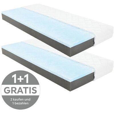 Primatex , Weiß , Textil , Füllung: Polyester, Vlies , rechteckig , 90x200 cm , Bezug abnehmbar/waschbar, Ober- und Unterseite versteppt, für Hausstauballergiker geeignet, optimale Belüftung, für verstellbare Lattenroste geeignet, mit Aloe Vera, atmungsak Primatex , Weiß , Textil , Füllung: Polyester, Vlies , rechteckig , 90x200 cm , Bezug abnehmbar/waschbar, Ober- und Unterseite versteppt, für Hausstauballergiker geeignet, optimale Belüftung, für verstellbare Lattenroste geeignet, mit Aloe Vera, atmungsak