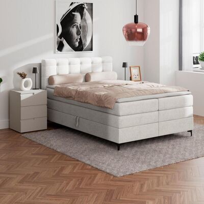 Möbelix , Beige , Metall , H3 , 1,1-Zonen , 140x200 cm , Möbelix , Beige , Metall , H3 , 1,1-Zonen , 140x200 cm ,
