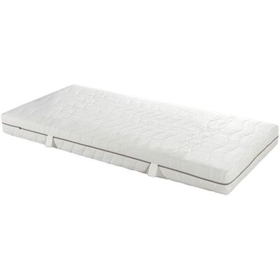 Primatex , Weiß , Textil , H2 + H3 , Füllung: Vlies, Hohlfaser , rechteckig , 90x200 cm , Bezug abnehmbar/waschbar, Ober- und Unterseite versteppt, atmungsaktiv, alternative Größen erhältlich, Wendematratze, Matratzenentfaltung in 48 Stunden , Primatex , Weiß , Textil , H2 + H3 , Füllung: Vlies, Hohlfaser , rechteckig , 90x200 cm , Bezug abnehmbar/waschbar, Ober- und Unterseite versteppt, atmungsaktiv, alternative Größen erhältlich, Wendematratze, Matratzenentfaltung in 48 Stunden ,