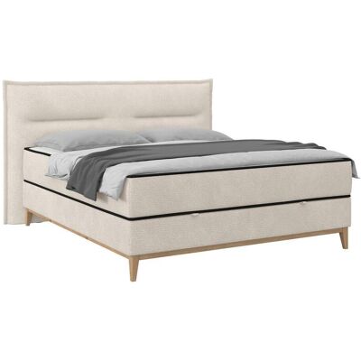 James Wood , Creme , Holz, Metall, Textil, Holzwerkstoff , Eiche , H2 + H3 , 160x200 cm , Bettkasten, gepolstertes Kopfteil, Wendematratze mit unterschiedlichen Härtegraden, in verschiedenen Größen erhältlich, Matratze geteilt , James Wood , Creme , Holz, Metall, Textil, Holzwerkstoff , Eiche , H2 + H3 , 160x200 cm , Bettkasten, gepolstertes Kopfteil, Wendematratze mit unterschiedlichen Härtegraden, in verschiedenen Größen erhältlich, Matratze geteilt ,