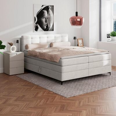 Möbelix , Beige , Metall , H3 , 1,1-Zonen , 200x200 cm , Möbelix , Beige , Metall , H3 , 1,1-Zonen , 200x200 cm ,
