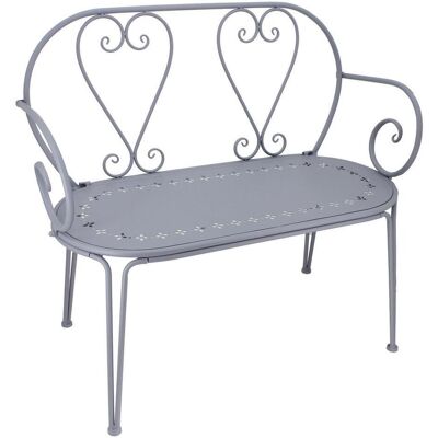 Möbelix , Blaugrau , Metall , 57x87x102 cm , Gartenmöbel, Gartenbänke Möbelix , Blaugrau , Metall , 57x87x102 cm , Gartenmöbel, Gartenbänke