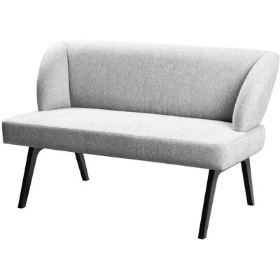 Möbelix , Hellgrau , Holz, Textil , Buche , vollmassiv , 140x86x48 cm , Esszimmer, Bänke, Polsterbänke Möbelix , Hellgrau , Holz, Textil , Buche , vollmassiv , 140x86x48 cm , Esszimmer, Bänke, Polsterbänke