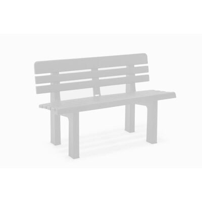 Möbelix , Weiß , Kunststoff , 52x71x110 cm , Made in Italy , Gartenmöbel, Gartenbänke Möbelix , Weiß , Kunststoff , 52x71x110 cm , Made in Italy , Gartenmöbel, Gartenbänke