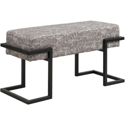 Möbelix , Grau , Metall, Textil , 80x42x33 cm , Esszimmer, Bänke, Polsterbänke Möbelix , Grau , Metall, Textil , 80x42x33 cm , Esszimmer, Bänke, Polsterbänke
