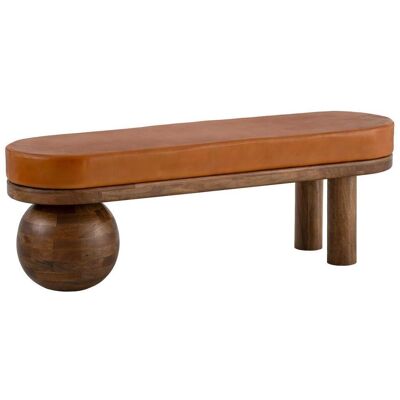 Livetastic , Braun , Leder , Echtleder , Ziegenleder , Mangoholz , massiv , 140x47x40 cm , abwischbar , Esszimmer, Bänke, Polsterbänke Livetastic , Braun , Leder , Echtleder , Ziegenleder , Mangoholz , massiv , 140x47x40 cm , abwischbar , Esszimmer, Bänke, Polsterbänke