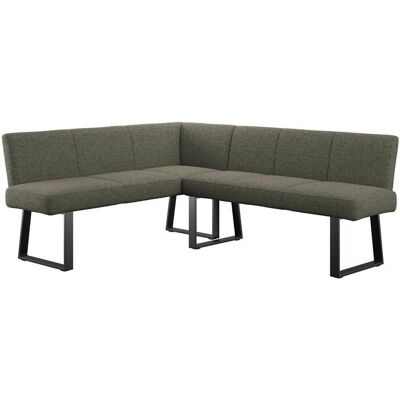 Mid.you , Grün , Metall, Textil , L-Form , 202x162 cm , Esszimmer, Bänke, Polsterbänke Mid.you , Grün , Metall, Textil , L-Form , 202x162 cm , Esszimmer, Bänke, Polsterbänke