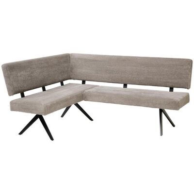 Livetastic , Grau , Metall, Textil , L-Form , 190x150 cm , Esszimmer, Bänke, Polsterbänke Livetastic , Grau , Metall, Textil , L-Form , 190x150 cm , Esszimmer, Bänke, Polsterbänke