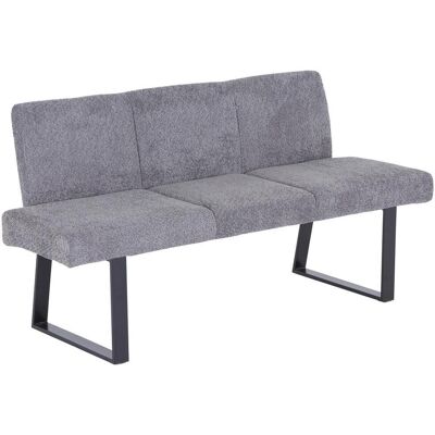 Livetastic , Grau , Metall, Textil , 166x82x61 cm , Esszimmer, Bänke, Polsterbänke Livetastic , Grau , Metall, Textil , 166x82x61 cm , Esszimmer, Bänke, Polsterbänke