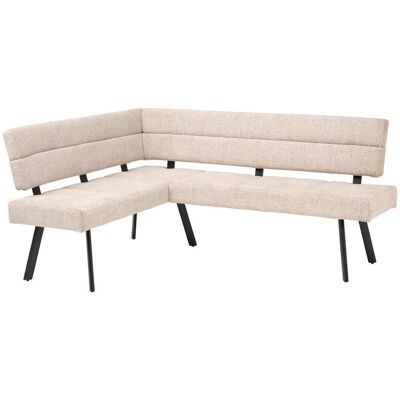 Livetastic , Beige , Metall, Textil , L-Form , 190x150 cm , Esszimmer, Bänke, Polsterbänke Livetastic , Beige , Metall, Textil , L-Form , 190x150 cm , Esszimmer, Bänke, Polsterbänke