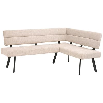 Livetastic , Beige , Metall, Textil , L-Form , 190x150 cm , Esszimmer, Bänke, Polsterbänke Livetastic , Beige , Metall, Textil , L-Form , 190x150 cm , Esszimmer, Bänke, Polsterbänke