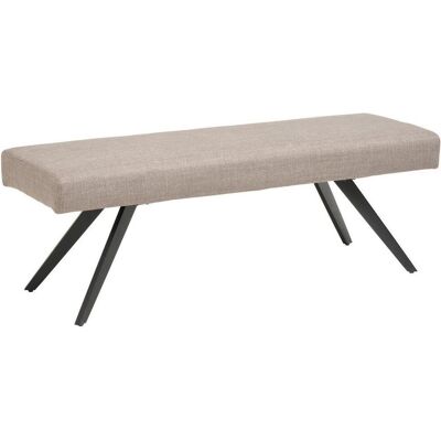 Livetastic , Hellgrau , Metall, Textil , 140x49x47 cm , Esszimmer, Bänke, Polsterbänke Livetastic , Hellgrau , Metall, Textil , 140x49x47 cm , Esszimmer, Bänke, Polsterbänke
