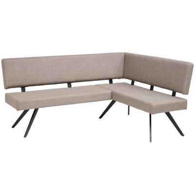 Livetastic , Hellgrau , Metall, Textil , L-Form , 190x150 cm , Esszimmer, Bänke, Polsterbänke Livetastic , Hellgrau , Metall, Textil , L-Form , 190x150 cm , Esszimmer, Bänke, Polsterbänke