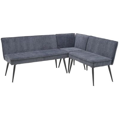 Livetastic , Grau , Metall, Textil , seitenverkehrt montierbar , 195x157 cm , Esszimmer, Bänke, Polsterbänke Livetastic , Grau , Metall, Textil , seitenverkehrt montierbar , 195x157 cm , Esszimmer, Bänke, Polsterbänke