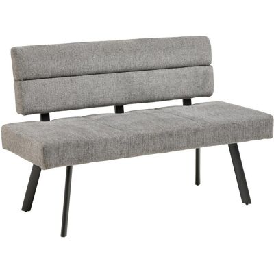 Livetastic , Anthrazit , Metall, Textil , 140x88x62 cm , Esszimmer, Bänke, Polsterbänke Livetastic , Anthrazit , Metall, Textil , 140x88x62 cm , Esszimmer, Bänke, Polsterbänke