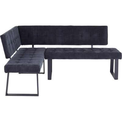 Livetastic , Dunkelgrau , Metall, Textil , einzeln stellbar , 185x134 cm , Esszimmer, Bänke, Polsterbänke Livetastic , Dunkelgrau , Metall, Textil , einzeln stellbar , 185x134 cm , Esszimmer, Bänke, Polsterbänke