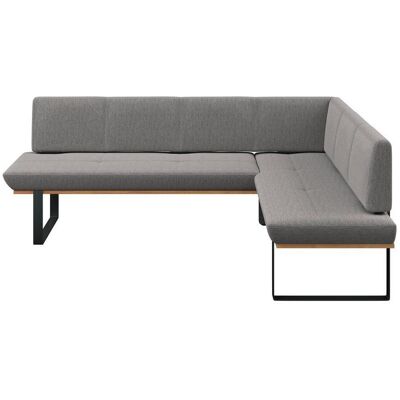 James Wood , Grau , Holz, Metall, Textil , Eiche , vollmassiv , L-Form , 225x175 cm , in verschiedenen Größen erhältlich , Esszimmer, Bänke, Polsterbänke James Wood , Grau , Holz, Metall, Textil , Eiche , vollmassiv , L-Form , 225x175 cm , in verschiedenen Größen erhältlich , Esszimmer, Bänke, Polsterbänke