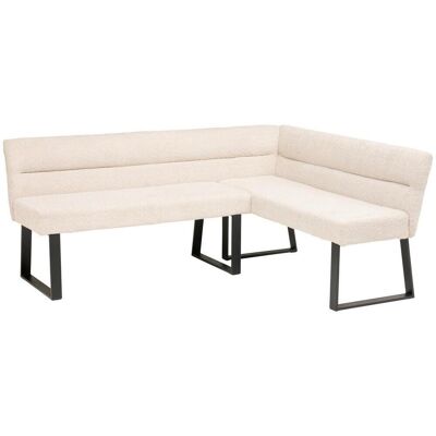 Livetastic , Beige , Metall, Textil , L-Form , 190x150 cm , Esszimmer, Bänke, Polsterbänke Livetastic , Beige , Metall, Textil , L-Form , 190x150 cm , Esszimmer, Bänke, Polsterbänke