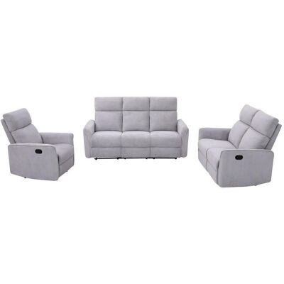 Ondega , Grau , Holz, Metall, Textil , Pappel , Sperrholz , 133x105x93 cm , Relaxfunktion , Wohnzimmer, Sofas & Couches, Sofas, Weitere Sofas Ondega , Grau , Holz, Metall, Textil , Pappel , Sperrholz , 133x105x93 cm , Relaxfunktion , Wohnzimmer, Sofas & Couches, Sofas, Weitere Sofas